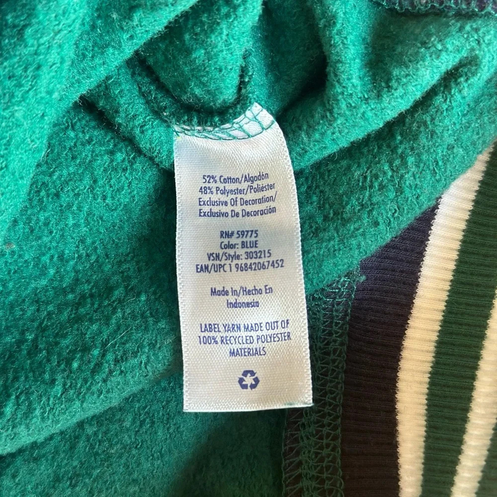 Limited Too - Girls - Crewneck Sweatshirt - Size Small (7/8) Green Plaid - Picture 6 of 9
